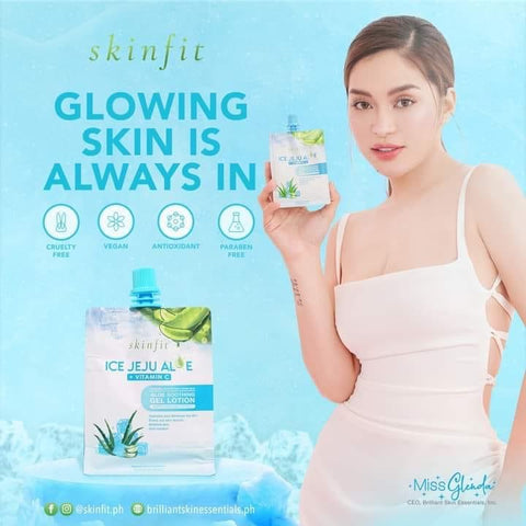 SkinFit Ice Jeju Aloe + Vitamin C