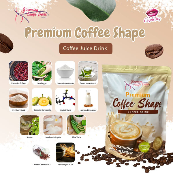 Glowming Shape Detox Premium Coffee Shape Coffee Drink