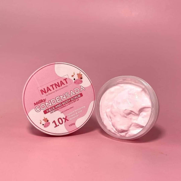 NAT NAT by Rosmar  Milky Condensada Face and Body Scrub