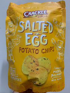 Crackle Salted Egg Potato Chips