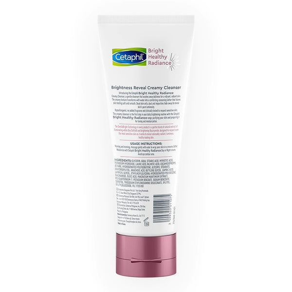 Cetaphil Brightness Reveal Creamy Cleanser 100g [Brightening with Niacinamide]