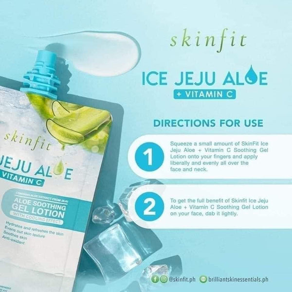 SkinFit Ice Jeju Aloe + Vitamin C