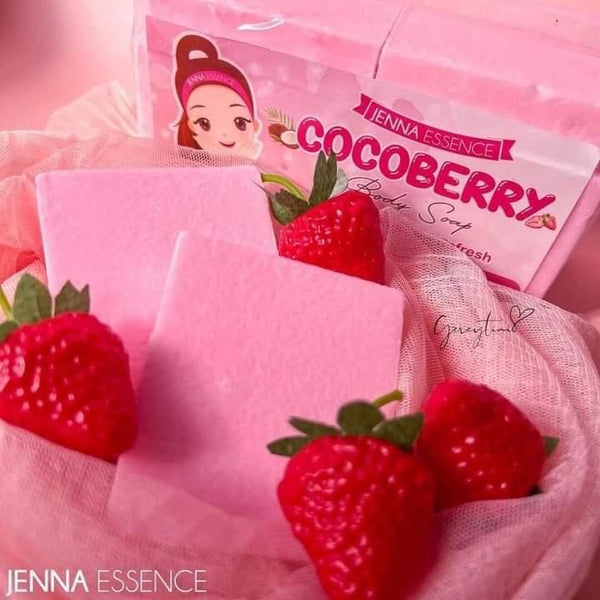 Cocoberry Body Soap with Mesh Net