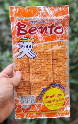 Bento Squid Snack Xtra Long Taro Fish snack Thailand