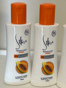 Silka Papaya Whitening Lotion SPF6 100ml