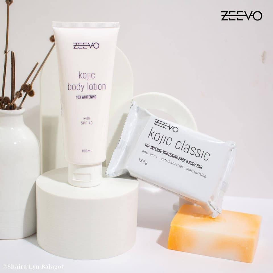 Zeevo Kojic Body Lotion and Kojic Soap Perfect Duo