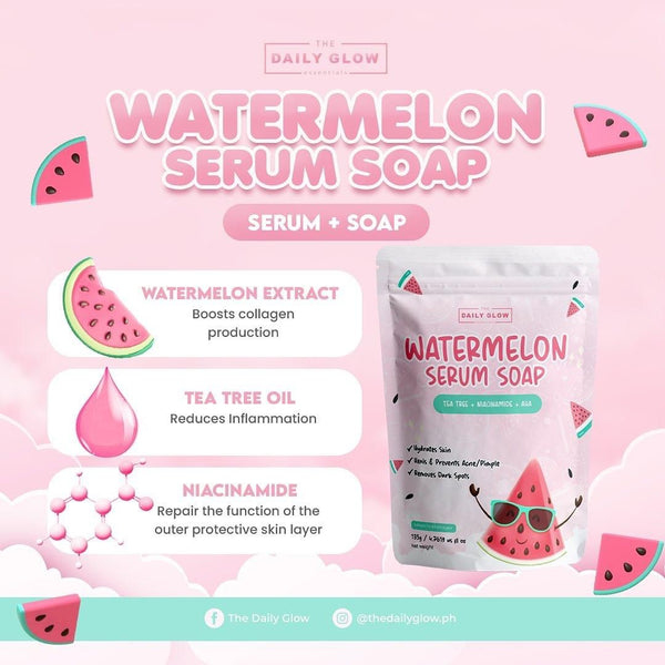 The Daily Glow Watermelon Serum Soap