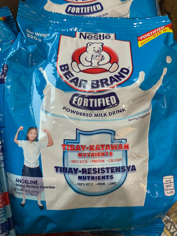 Bear Brand Fortified Powdered Milk 320g