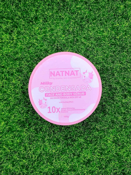 NAT NAT by Rosmar  Milky Condensada Face and Body Scrub