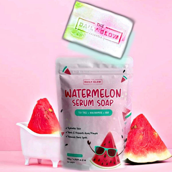 The Daily Glow Watermelon Serum Soap