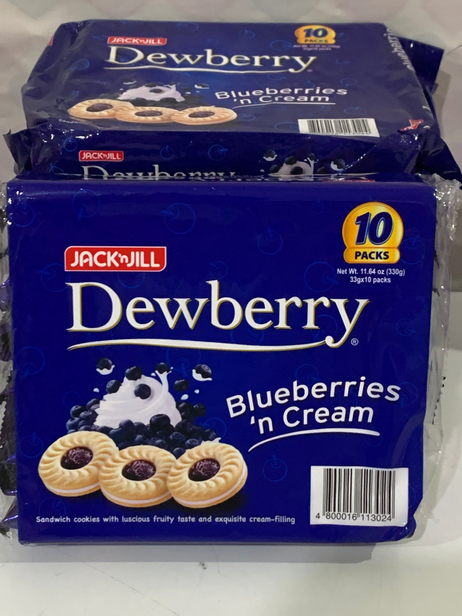 Dewberry Blueberries ‘n Cream