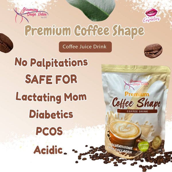 Glowming Shape Detox Premium Coffee Shape Coffee Drink