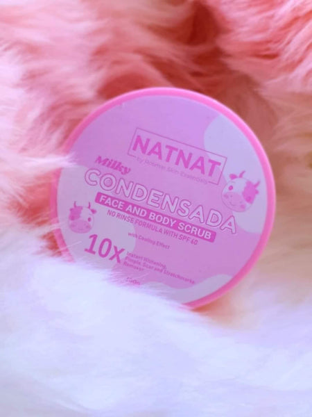 NAT NAT by Rosmar  Milky Condensada Face and Body Scrub