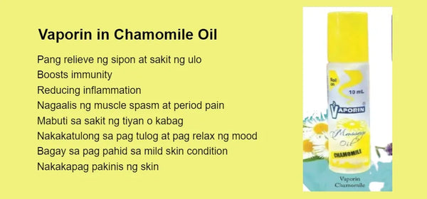 Vaporin in  Chamomile Oil