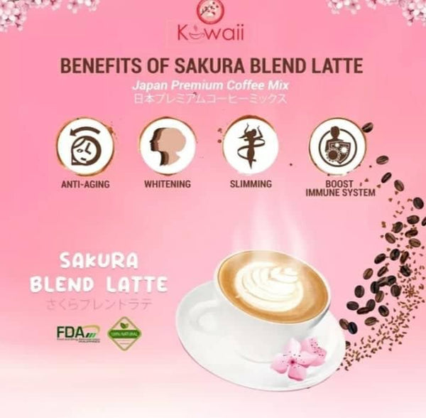 Kawaii Sakura Blend Latte