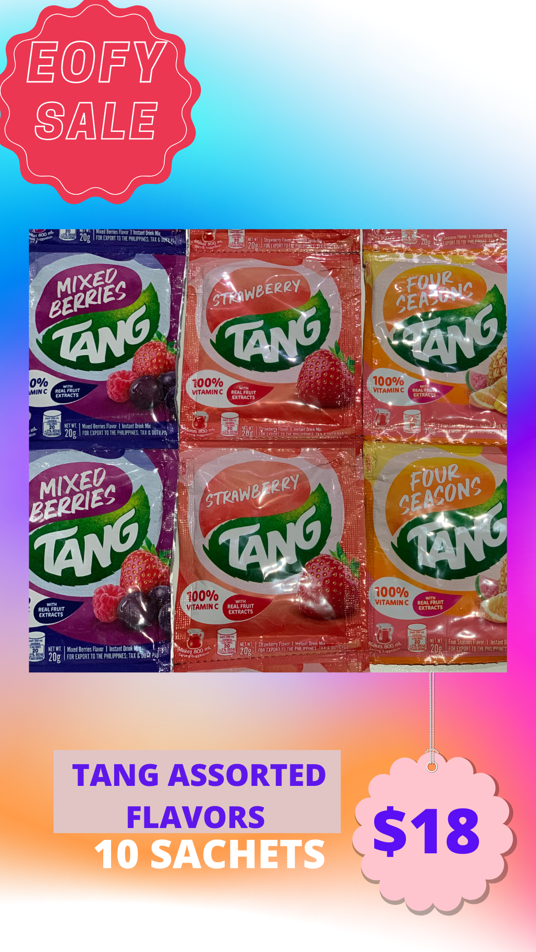 Tang Assorted Flavors