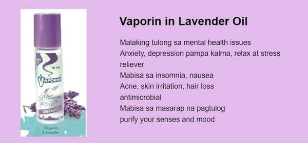 Vaporin in Lavender Oil