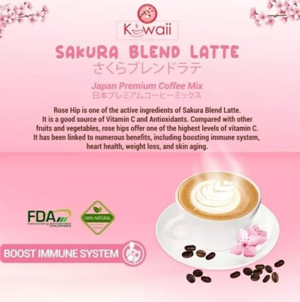 Kawaii Sakura Blend Latte