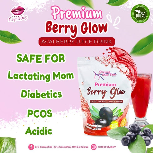 Glowming Shape Detox Premium Berry Glow Acai Berry