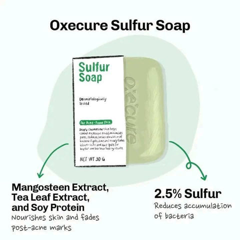 Oxecure Sulfur Soap (30g)