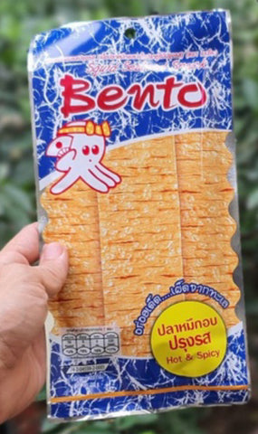 Bento Squid Snack Xtra Long Taro Fish snack Thailand
