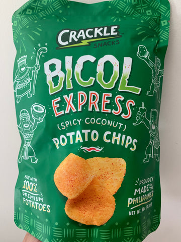 Crackle Bicol Express Potato Chips