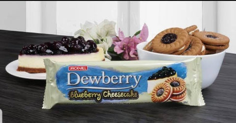 Dewberry Blueberry Cheesecake