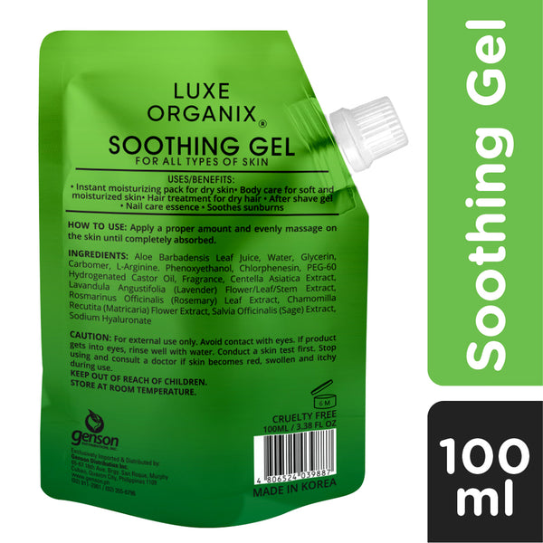 Luxe Organix Aloe Vera Soothing Gel 100 mL