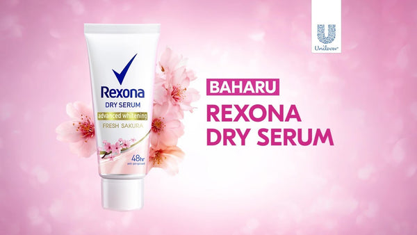 Rexona Dry Serum Natural Whitening Sakura Deo