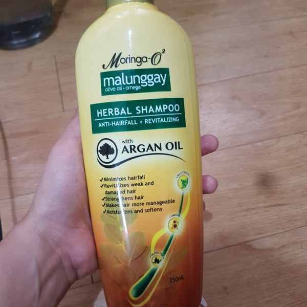 Moringa-O2 Herbal Anti-Hairfall Shampoo with Argan Oil 350 mL