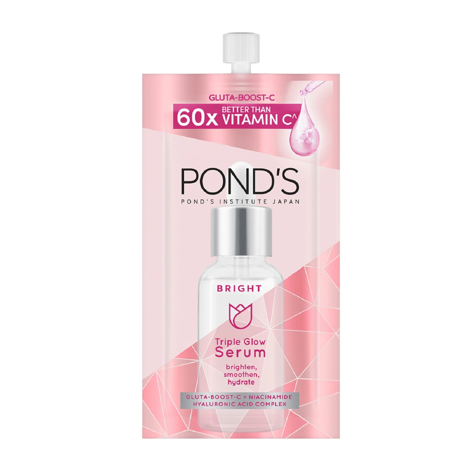 POND'S Bright Triple Glow Facial Serum with Gluta Boost 7.5g