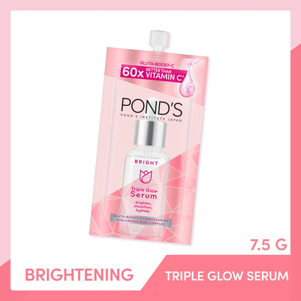 POND'S Bright Triple Glow Facial Serum with Gluta Boost 7.5g