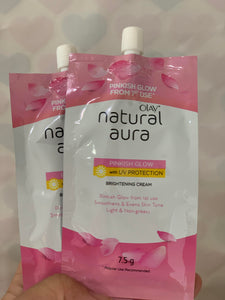 OLAY Natural Aura Pink Fairness Resealable Cream 7.5g
